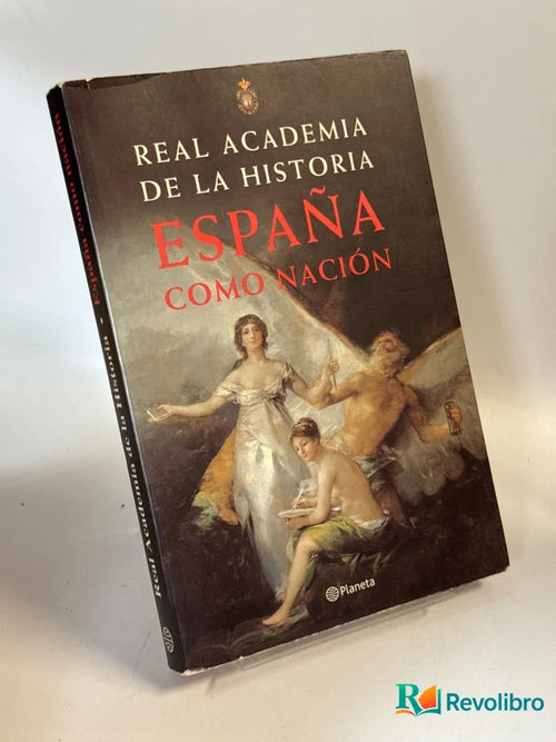 Portada de España como nación de Real Academia de la Historia, libro de segunda mano