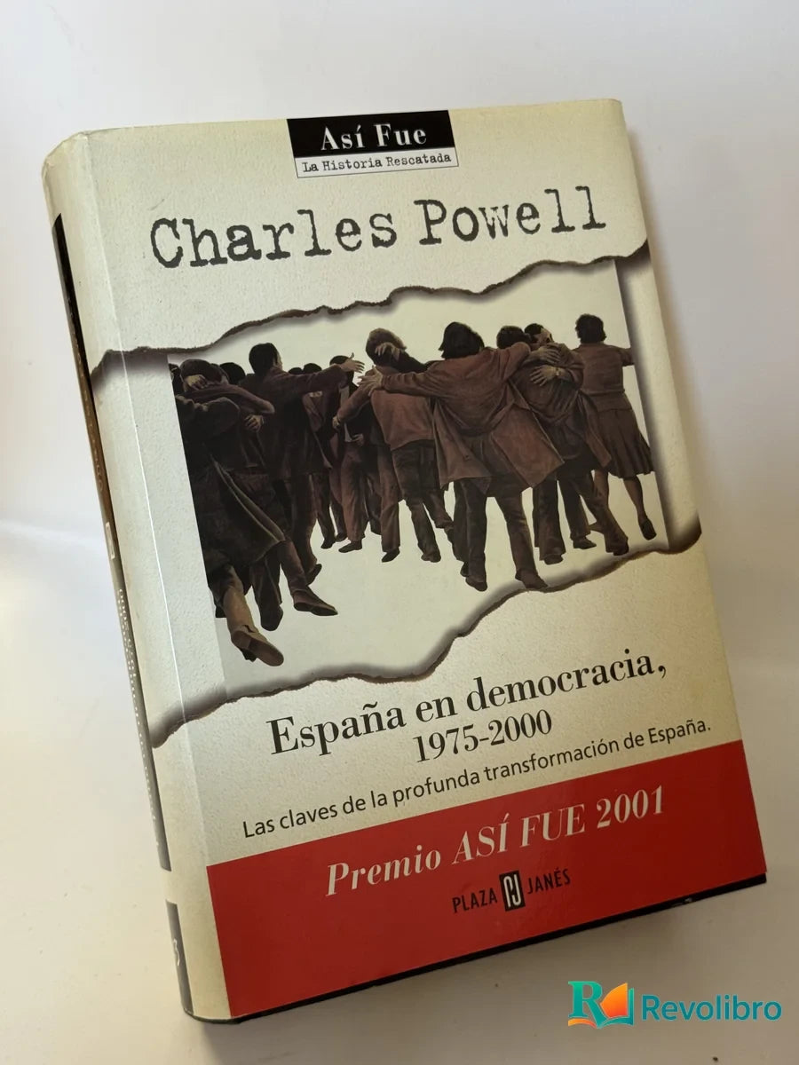 Portada de España en democracia, 1975-2000 de Charles Powell, libro de segunda mano