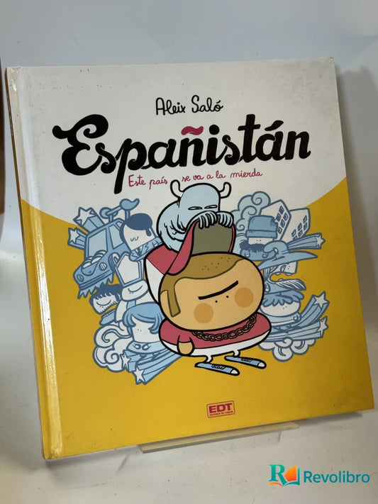 Portada de Españistán de Aleix Saló, libro de segunda mano