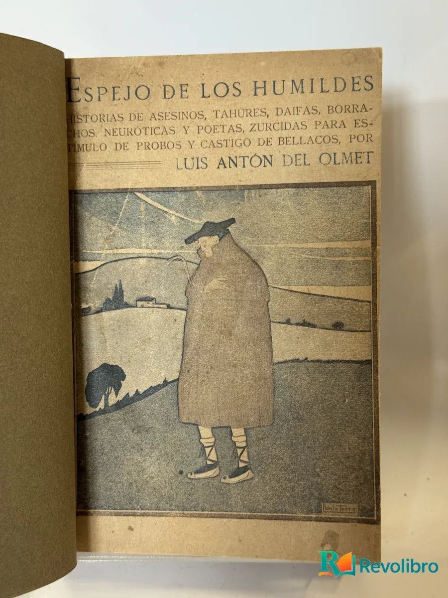 Portada de Espejo de los humildes de Luis Antón del Olmet, libro de segunda mano