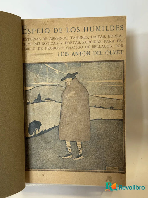 Portada de Espejo de los humildes de Luis Antón del Olmet, libro de segunda mano