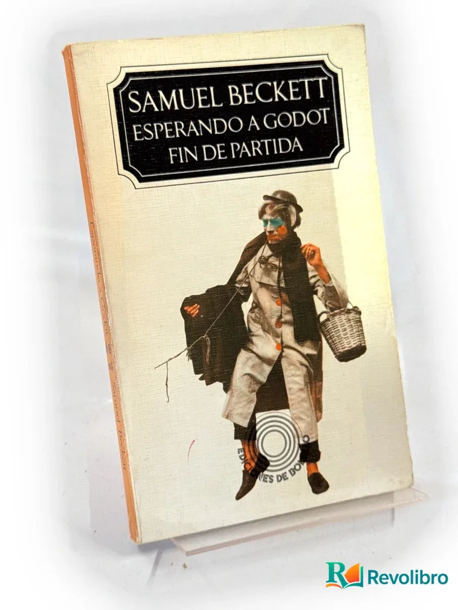 Portada de Esperando a Godot. Fin de partida de Samuel Beckett, libro de segunda mano