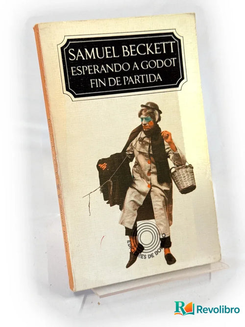 Portada de Esperando a Godot. Fin de partida de Samuel Beckett, libro de segunda mano