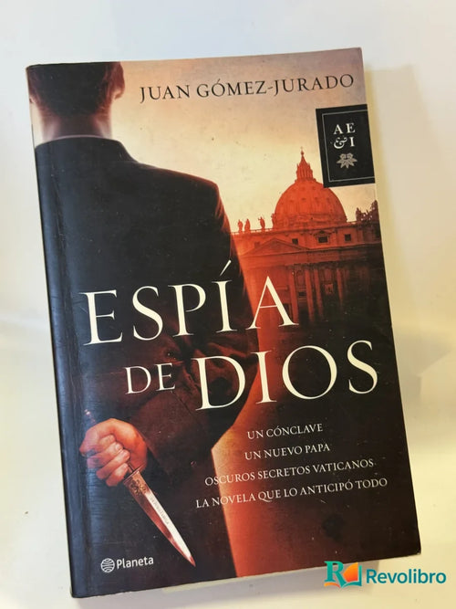 Portada de Espía de Dios de Juan Gómez-Jurado, libro de segunda mano