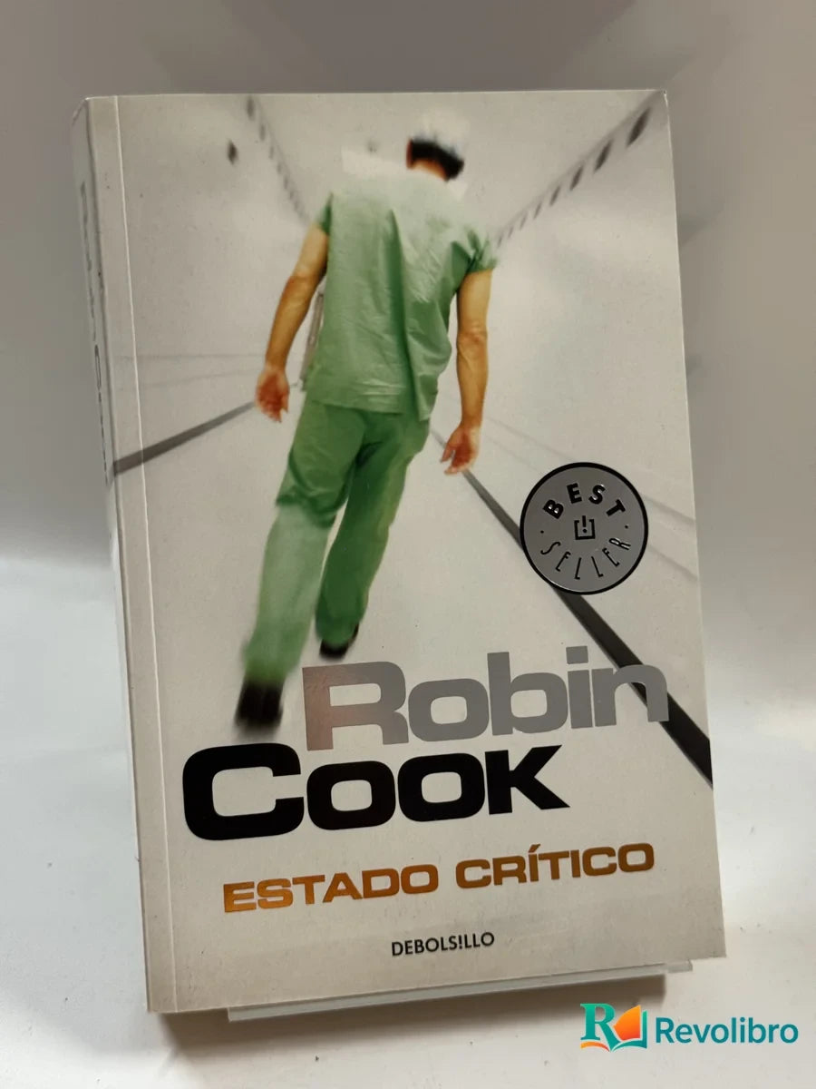 Portada de Estado Crítico de Robin Cook, libro de segunda mano