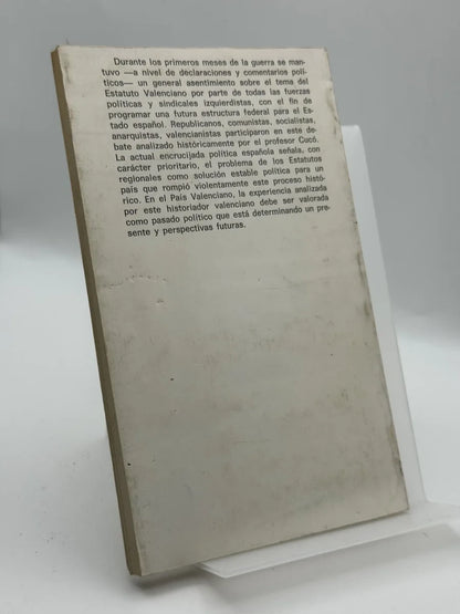 Foto 2 de Estatutismo y Valencianismo de Alfons Cuco, libro de segunda mano