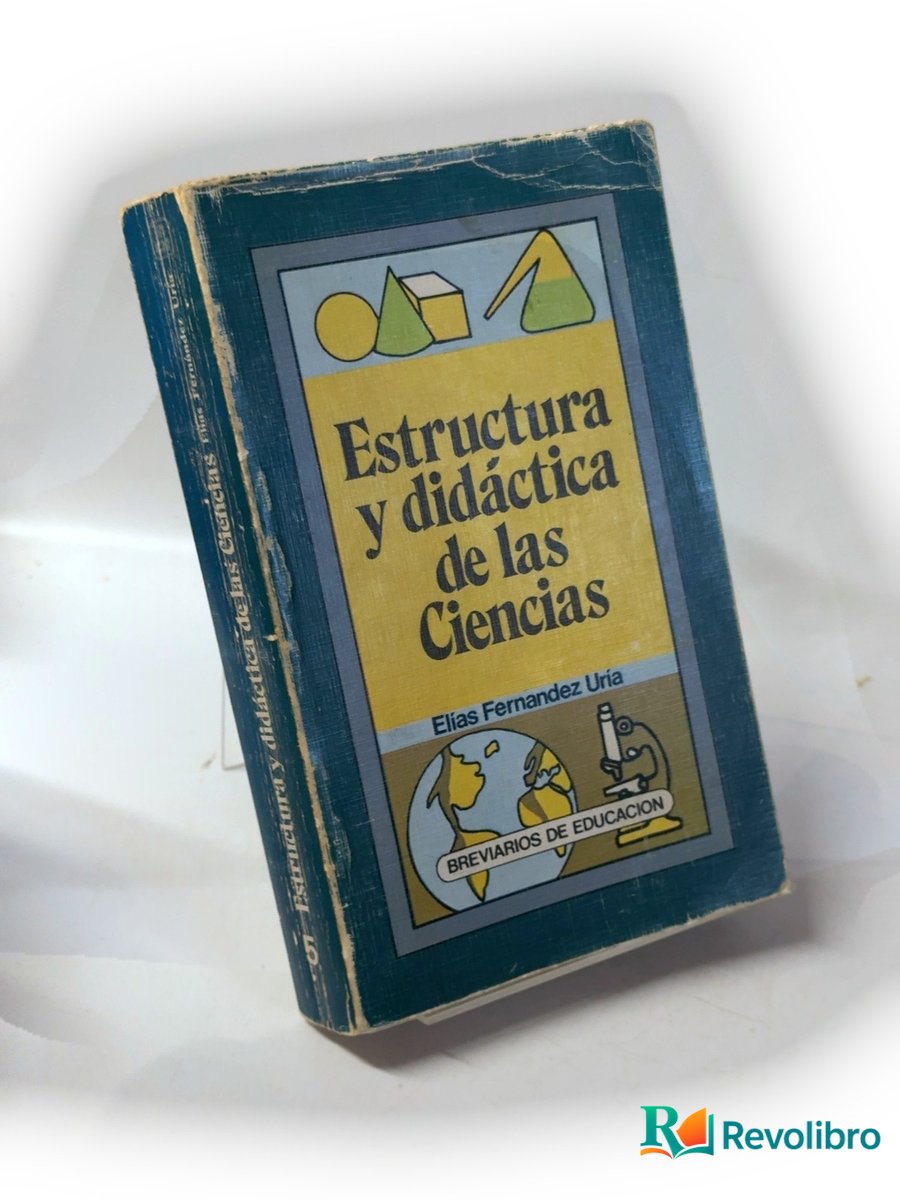 Portada de Estructura y didáctica de las ciencias de Elías Fernández Uría, libro de segunda mano