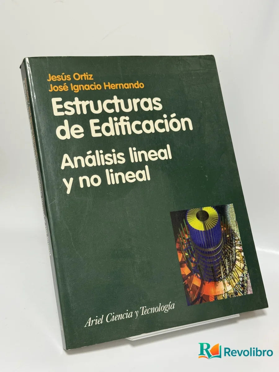 Portada de Estructuras de Edificación de Jesús Ortiz, libro de segunda mano