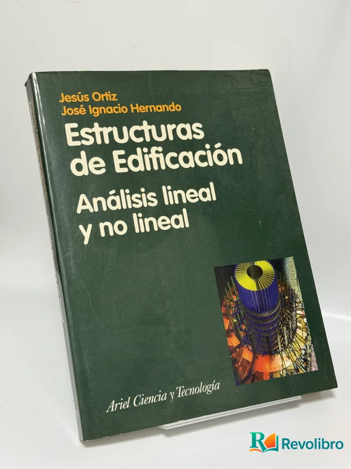 Portada de Estructuras de Edificación de Jesús Ortiz, libro de segunda mano