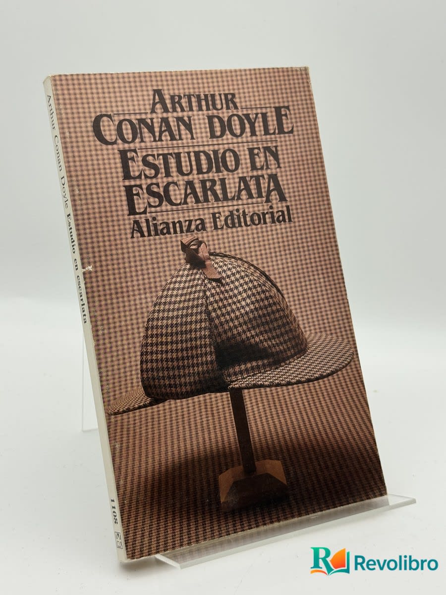 Estudio en escarlata - Sir Arthur Conan Doyle - Portada