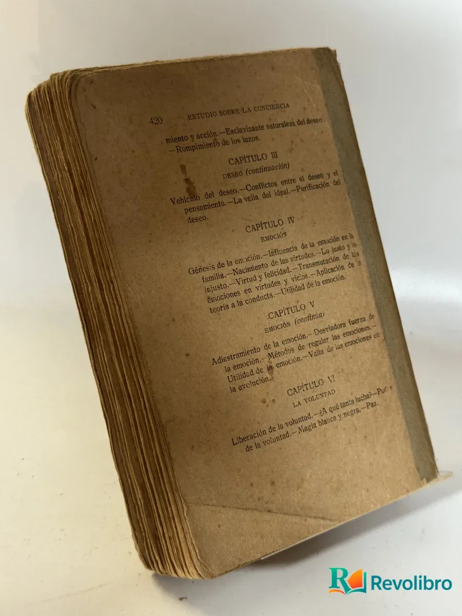 Foto 3 de Estudio Sobre la Conciencia de Annie Besant, libro de segunda mano