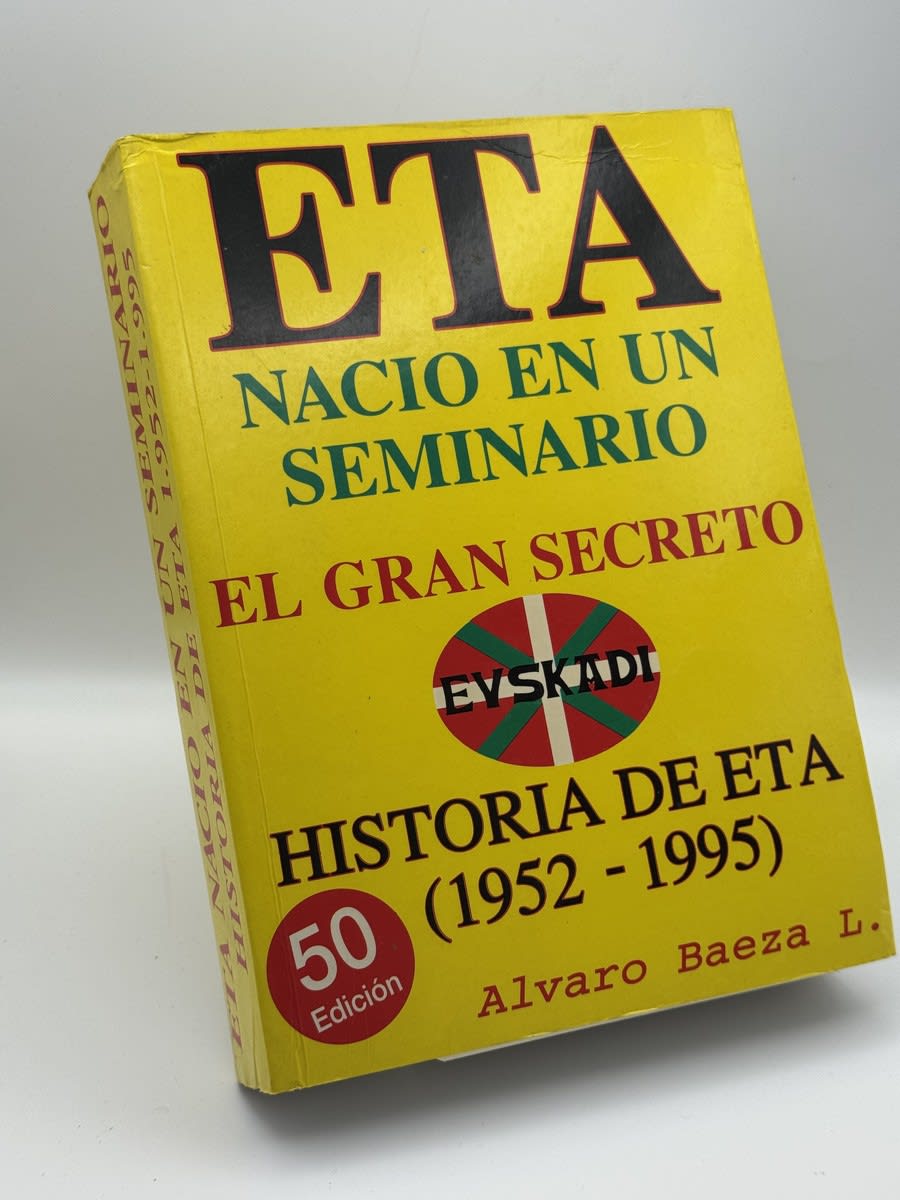 E.T.A. nació en un seminario, el gran secreto - Portada