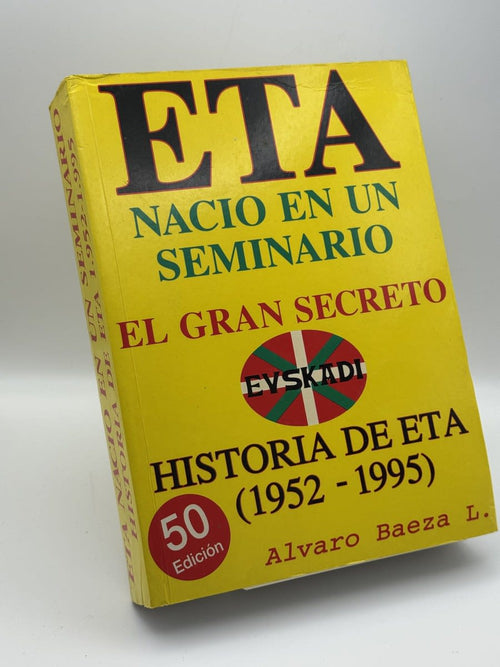 E.T.A. nació en un seminario, el gran secreto - Portada