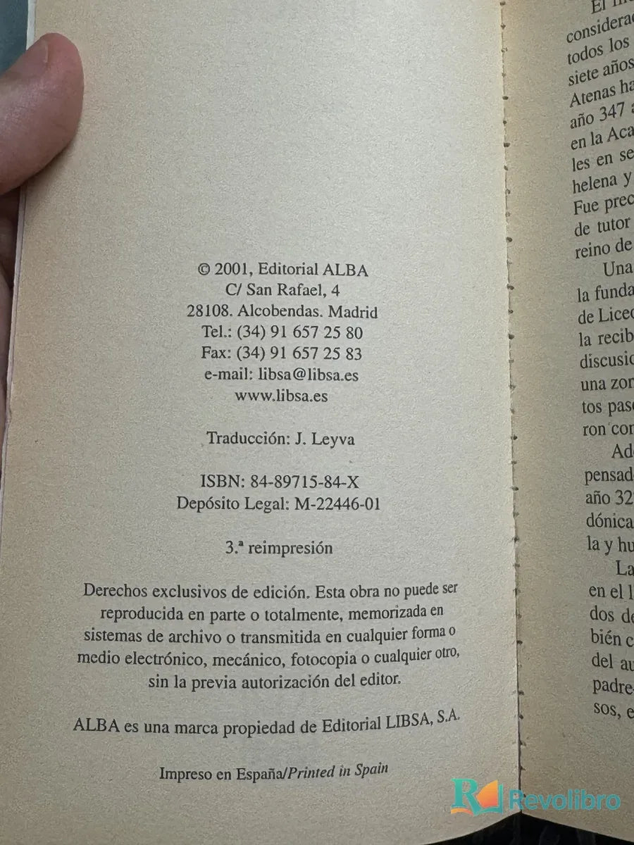 Foto 2 de Ética de Aristóteles, libro de segunda mano