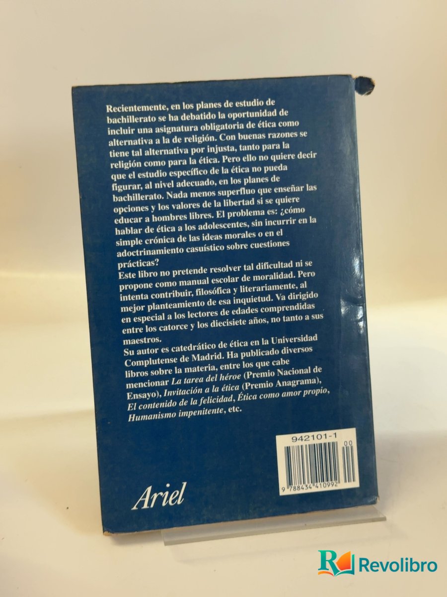 Foto 2 de Ética para Amador de Fernando Savater, libro de segunda mano