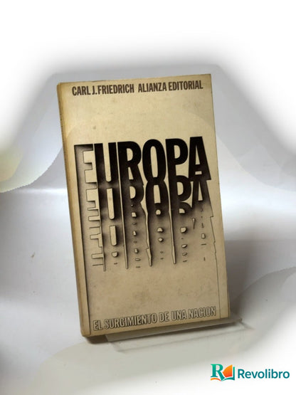 Portada de Europa - 1ª edición de Carl Joachim Friedrich, libro de segunda mano