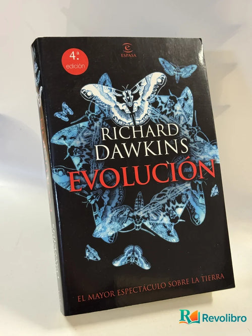 Portada de Evolución de Richard Dawkins, libro de segunda mano
