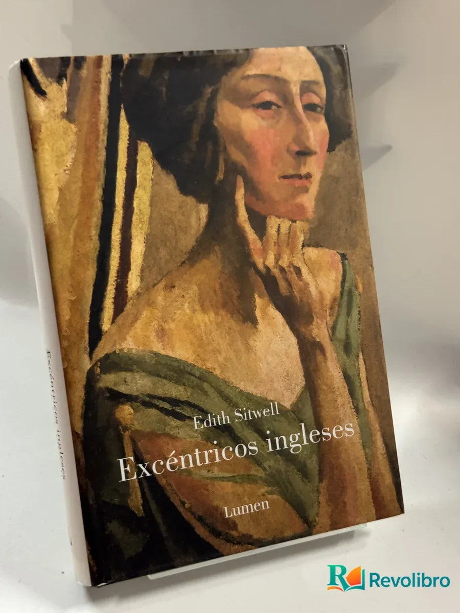 Portada de Excéntricos ingleses de Edith Sitwell, libro de segunda mano