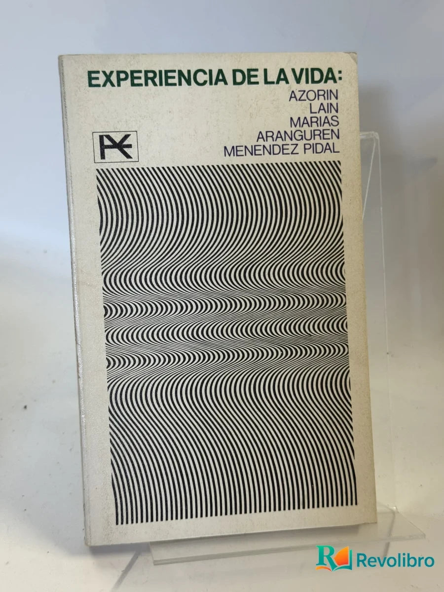 Portada de Experiencia de la Vida: de Azorin, libro de segunda mano