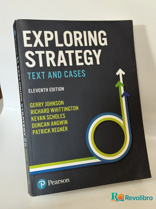 Portada de Exploring Strategy de Gerry Johnson, libro de segunda mano