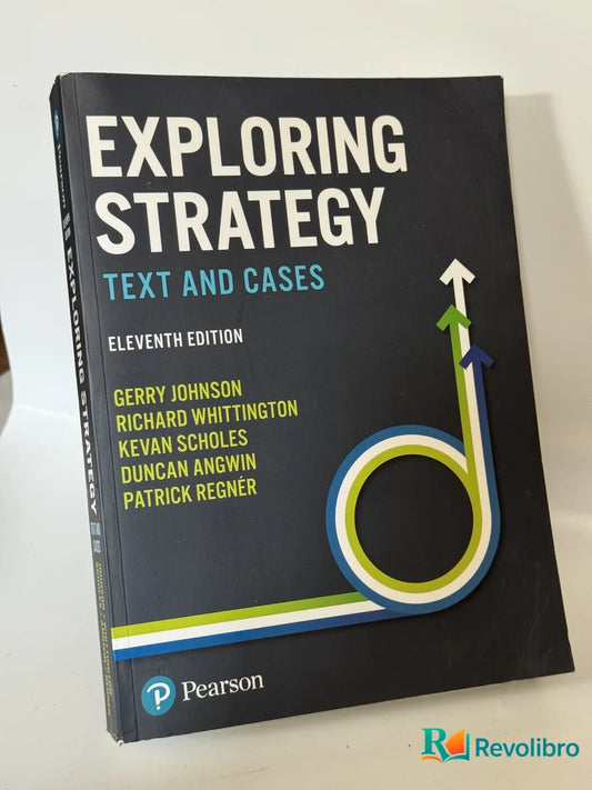 Portada de Exploring Strategy de Gerry Johnson, libro de segunda mano