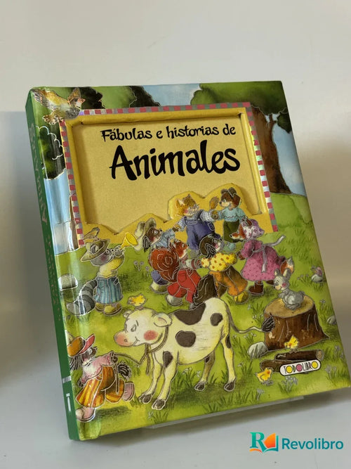 Portada de Fábulas e historias de animales de Equipo Todolibro, libro de segunda mano