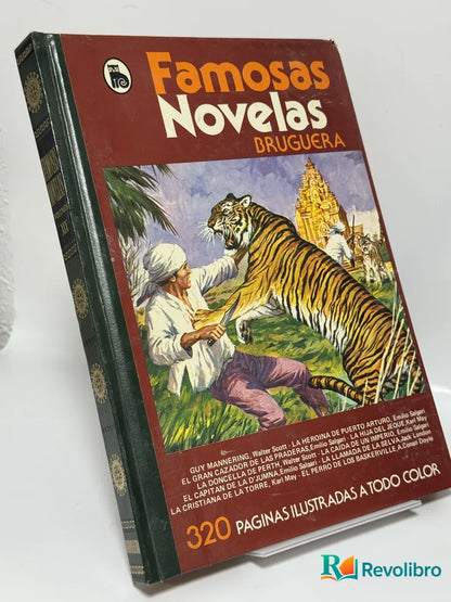 Portada de Famosas Novelas de Guy Mannering, libro de segunda mano
