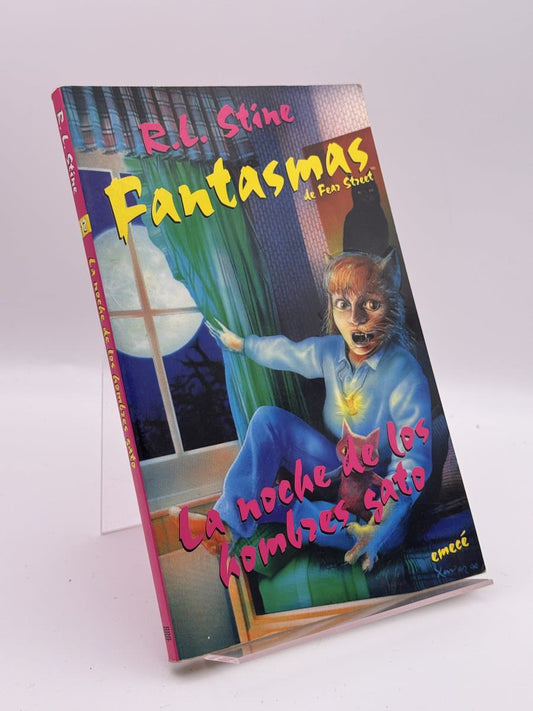 Fantasmas de Fear Street: La noche de los hombres gato - R.L. Stine - Portada