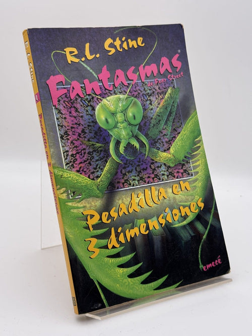 Portada de Fantasmas de Fear Street: Pesadilla en 3 dimensiones - R.L. Stine de R.L. Stine, libro de segunda mano