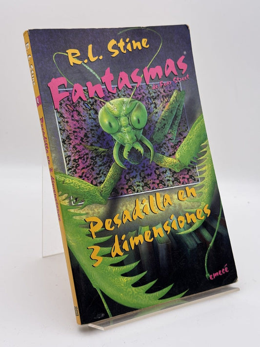 Portada de Fantasmas de Fear Street: Pesadilla en 3 dimensiones - R.L. Stine de R.L. Stine, libro de segunda mano
