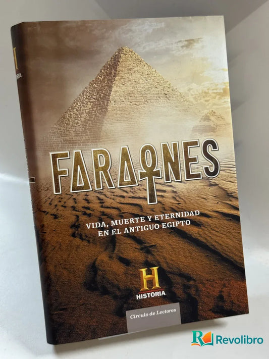 Portada de Faraones de Círculo de Lectores, libro de segunda mano