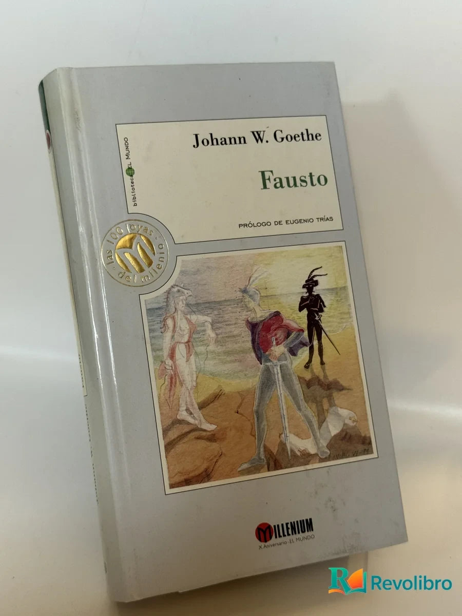 Portada de Fausto de Johann W. Goethe, libro de segunda mano