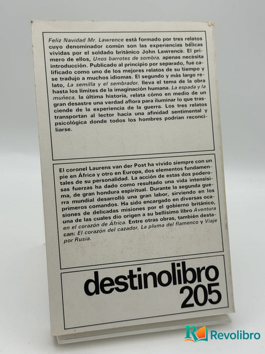 Feliz Navidad Mr Lawrence - Laurens Van der Post - Imagen 2