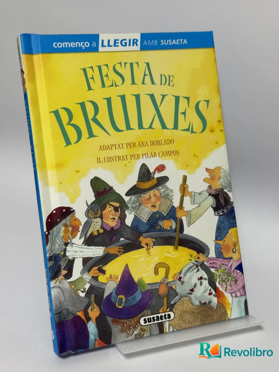 Portada de Festa de Bruixes de Pilar Campos, libro de segunda mano