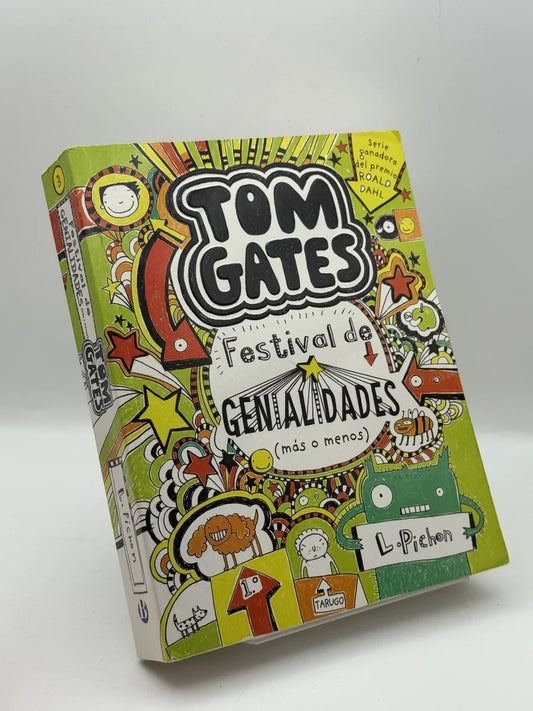 Festival de genialidades (más o menos) de Liz Pichon | Libro segunda mano - Portada