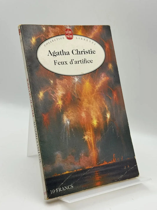 Portada de Feux d'artifice de Agatha Christie, libro de segunda mano