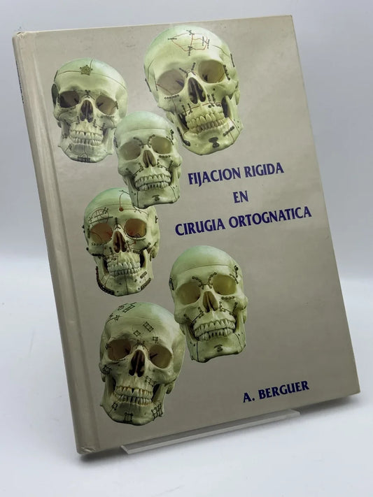 Fijación rígida en cirugía ortognática de Alberto Berguer | Libro segunda mano - Portada