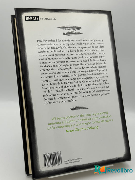 Filosofía natural - Paul K. Feyerabend - Imagen 2