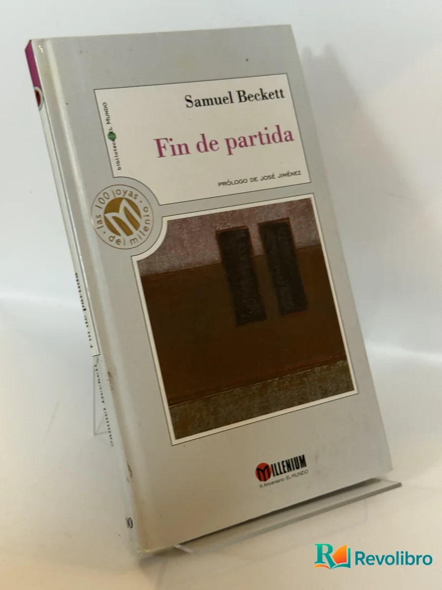Portada de Fin de partida de Samuel Beckett, libro de segunda mano