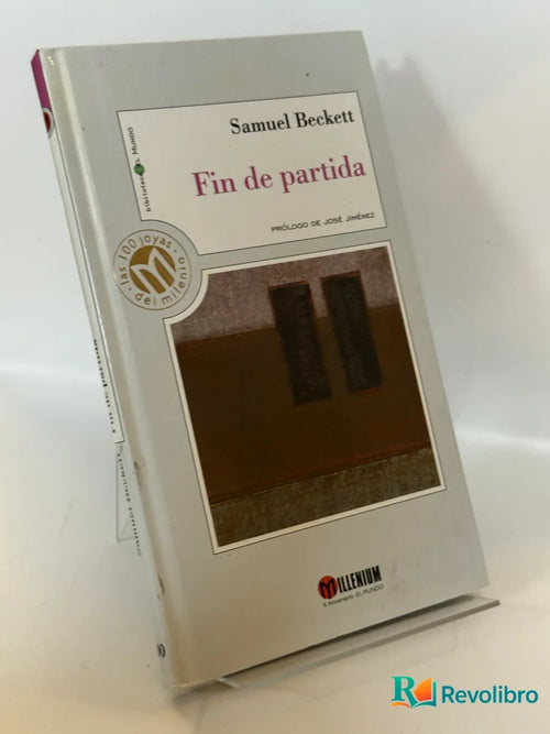 Portada de Fin de partida de Samuel Beckett, libro de segunda mano