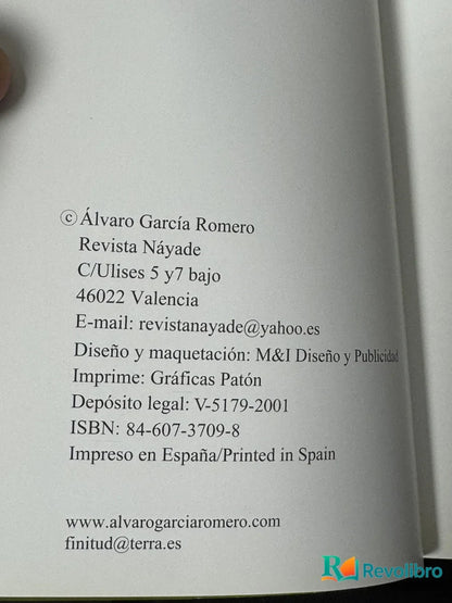 Foto 2 de Finitud de Álvaro García Romero, libro de segunda mano