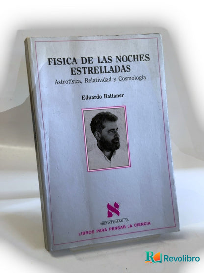 Portada de Física de las noches estrelladas de Eduardo Battaner, libro de segunda mano