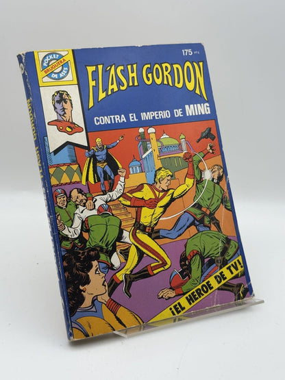 Portada de Flash Gordon contra el imperio de Ming de Desconocido, libro de segunda mano