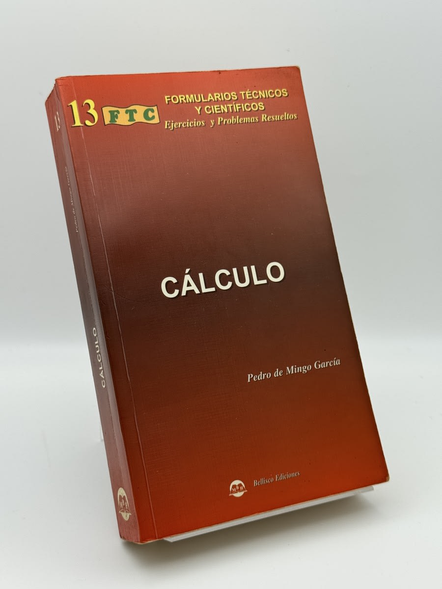 Portada de Formulario técnico de cálculo de Pedro de Mingo García, libro de segunda mano