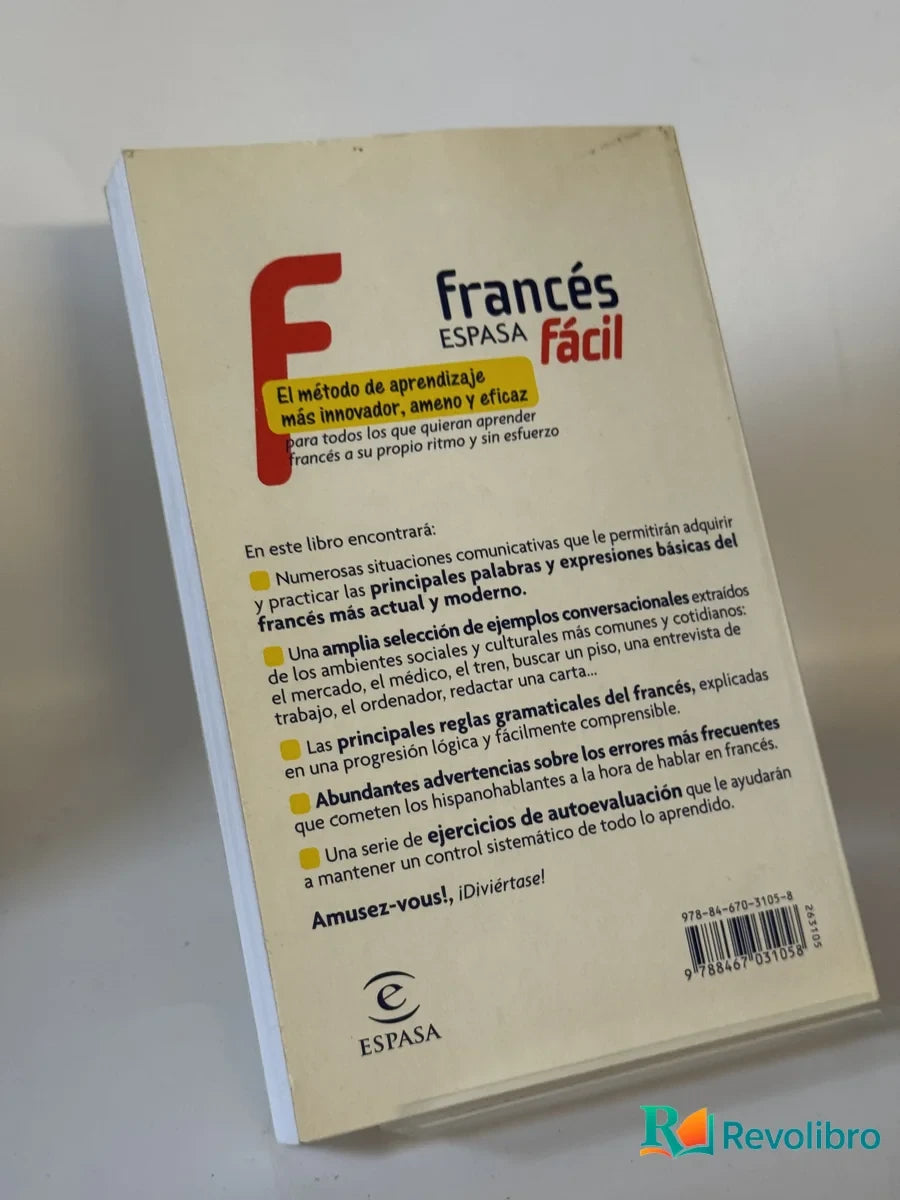 Foto 2 de Francés Fácil de Desconocido, libro de segunda mano