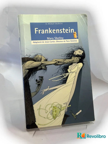 Portada de Frankenstein de Mary Shelley, libro de segunda mano