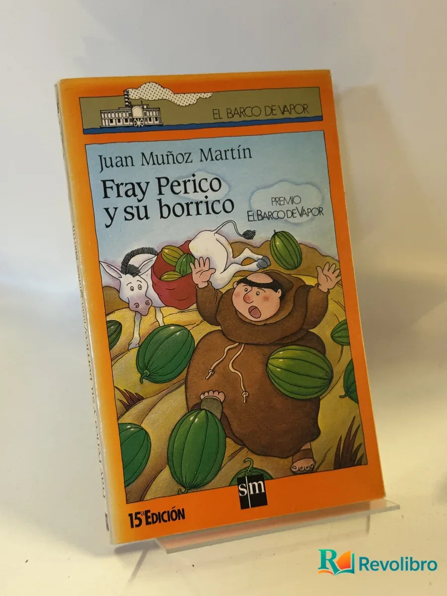 Portada de Fray Perico y su borrico de Juan Muñoz Martín, libro de segunda mano