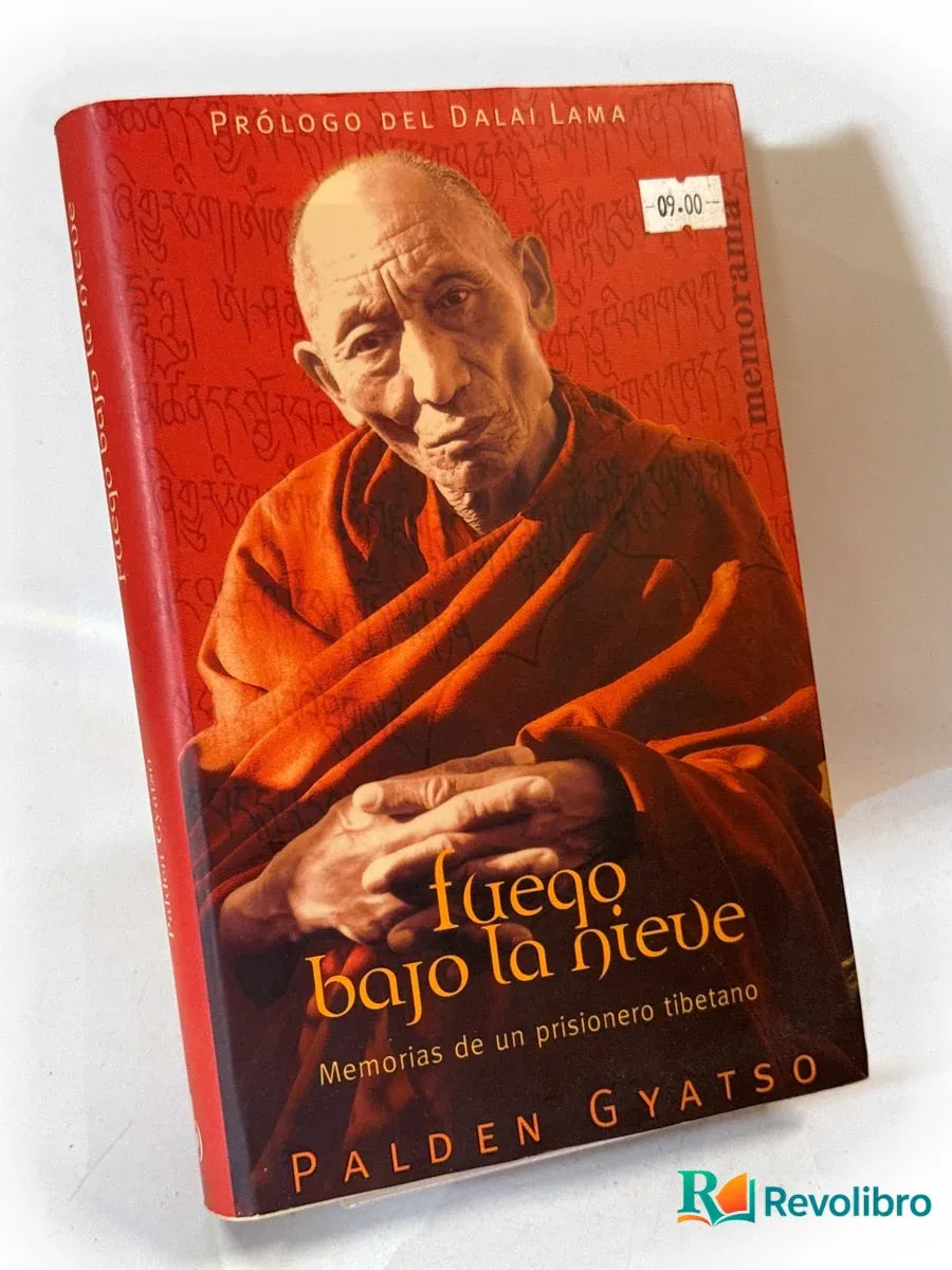 Portada de Fuego bajo la nieve de Palden Gyatso, libro de segunda mano