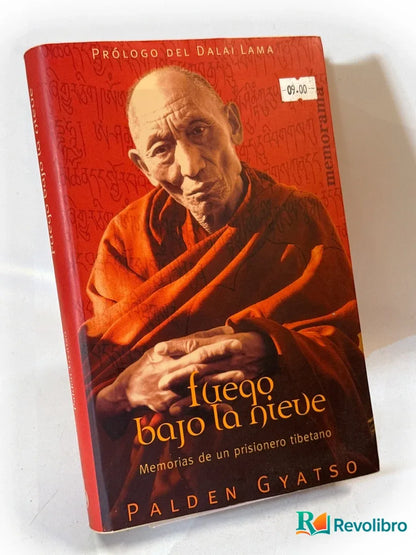 Portada de Fuego bajo la nieve de Palden Gyatso, libro de segunda mano