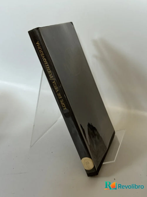 Portada de Fuenteovejuna de Lope de Vega, libro de segunda mano